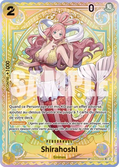 EB01-057-SR - Shirahoshi (Special Card)